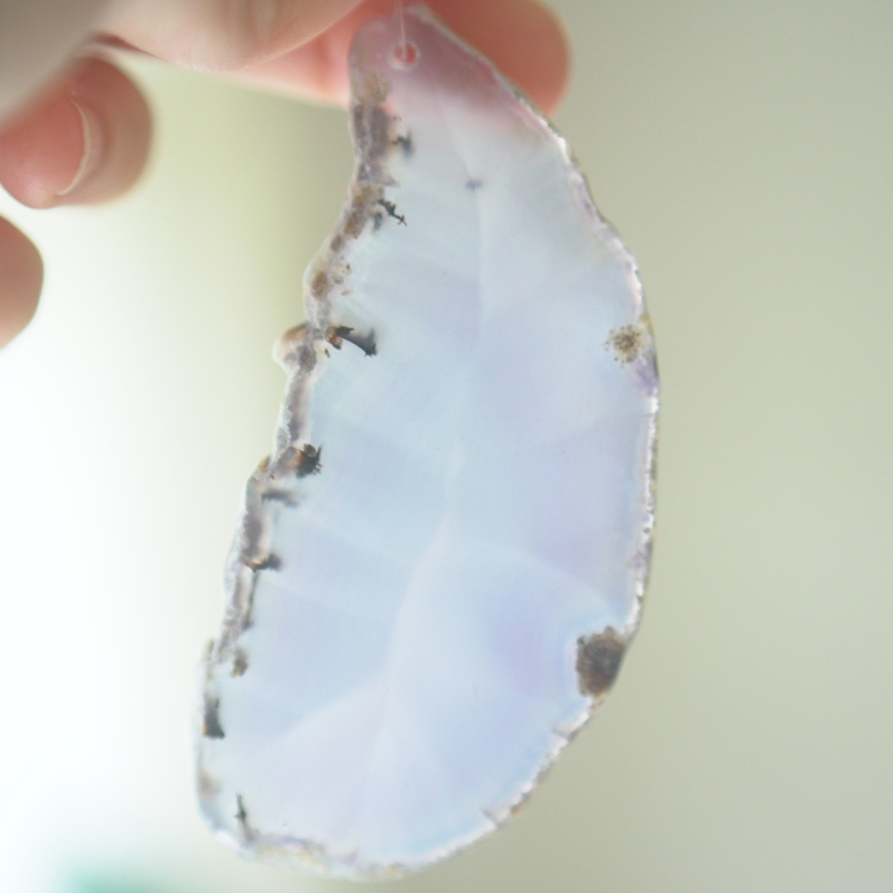 Blue Garden 02 - アゲートヒーリングチャイム / Agate Sun Catcher Wind Chime 716