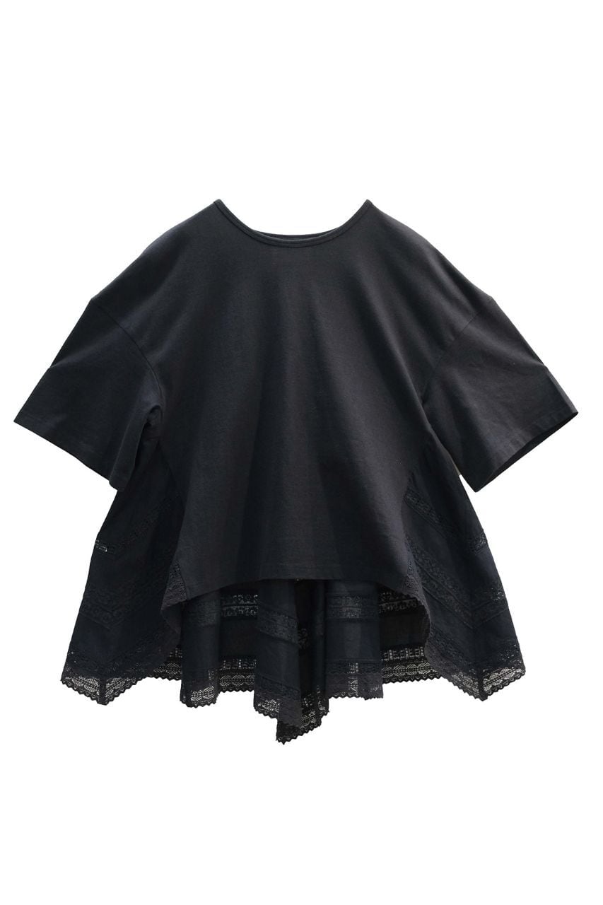 SGN08110〕バックスカーフハーフスリーブトップス(金子綾さんご紹介