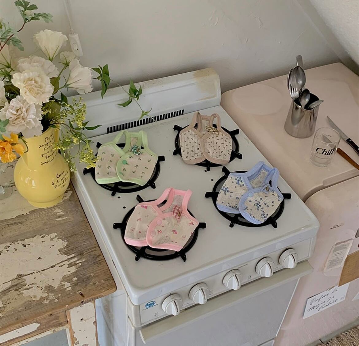 【seenii】pipo! crop top (beige)