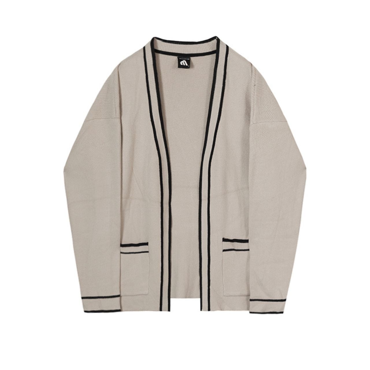 ラインVネックニットカーディガン　MT0080377