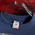 1995s USA インディアンズ　スウェット　INDIANS MLB ネイビー　チャンピオン　フルーツオブザルーム　
