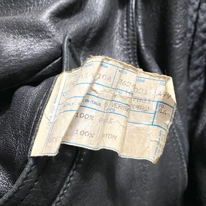 vintage GIANNI VERSACE leather blouson