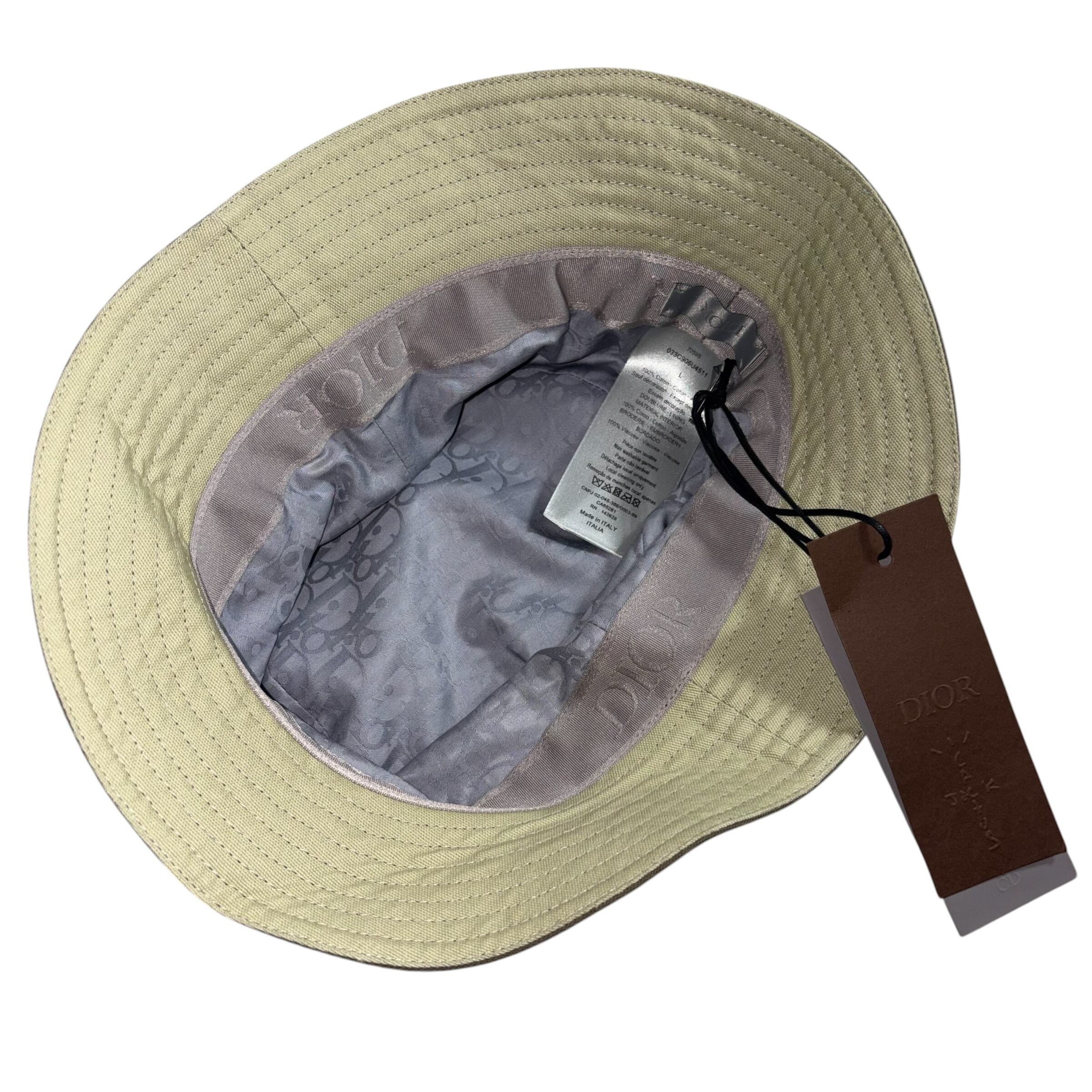 タグ付 Dior Travis Scott Cactus Jac バケットハット DIOR × CACTUS JACK bucket hat | NOIR ONLINE