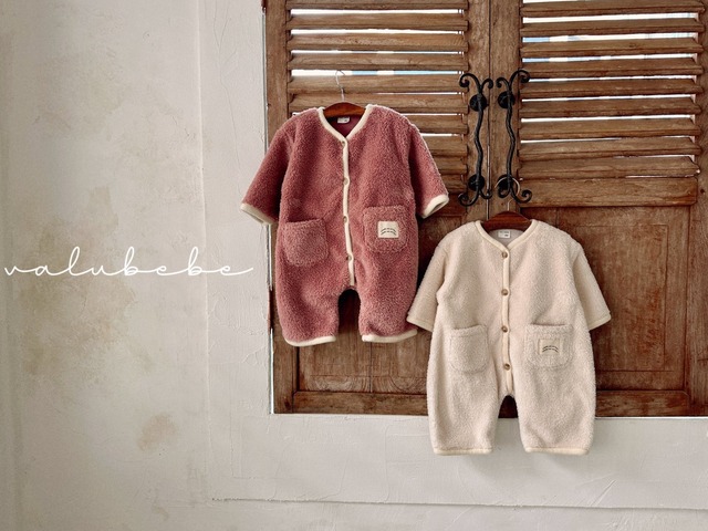 【予約】Pocket Round Dumble Suit (Bebe)