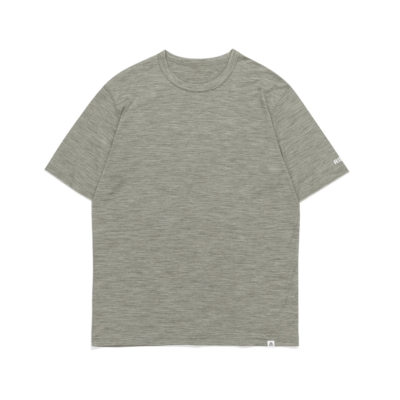 Merino Basic Short Sleeve Tee "Micro Border"