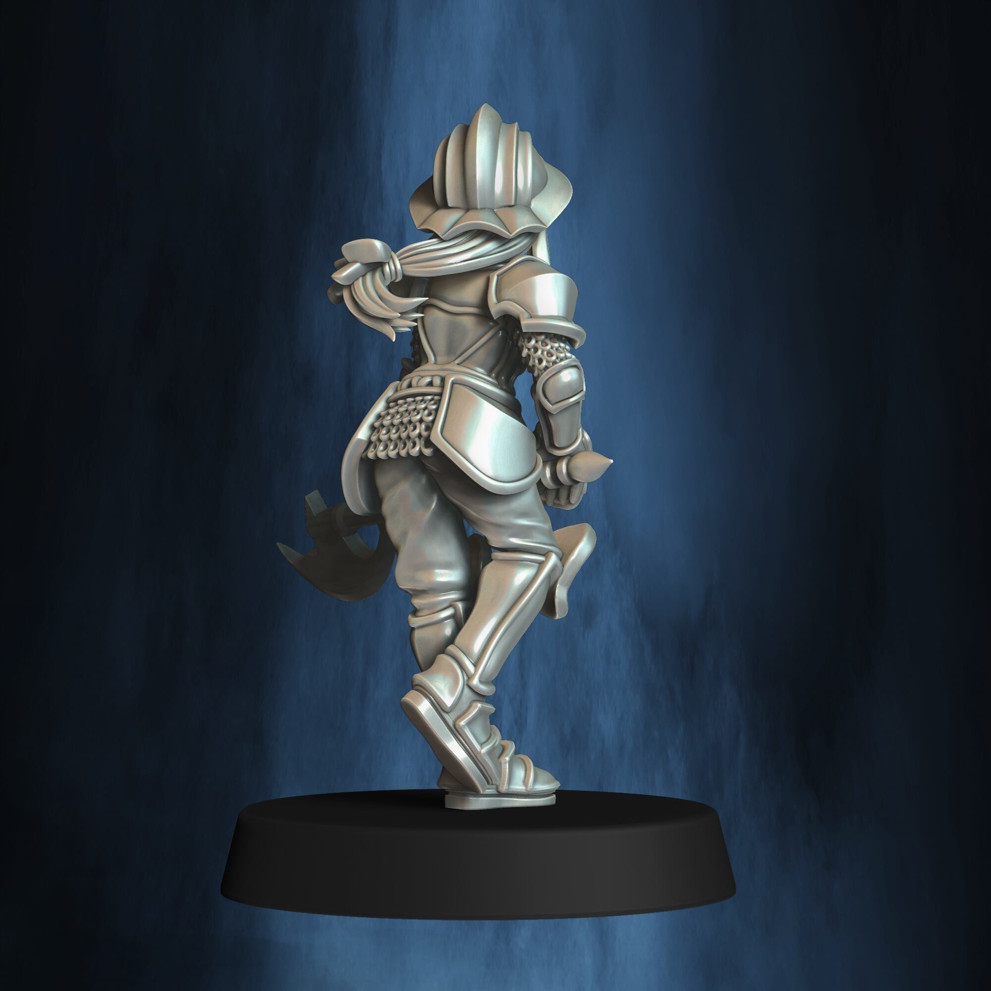 女兵士「クレア」STLデータ版 | ULTRAZONE - Table Top Miniatures