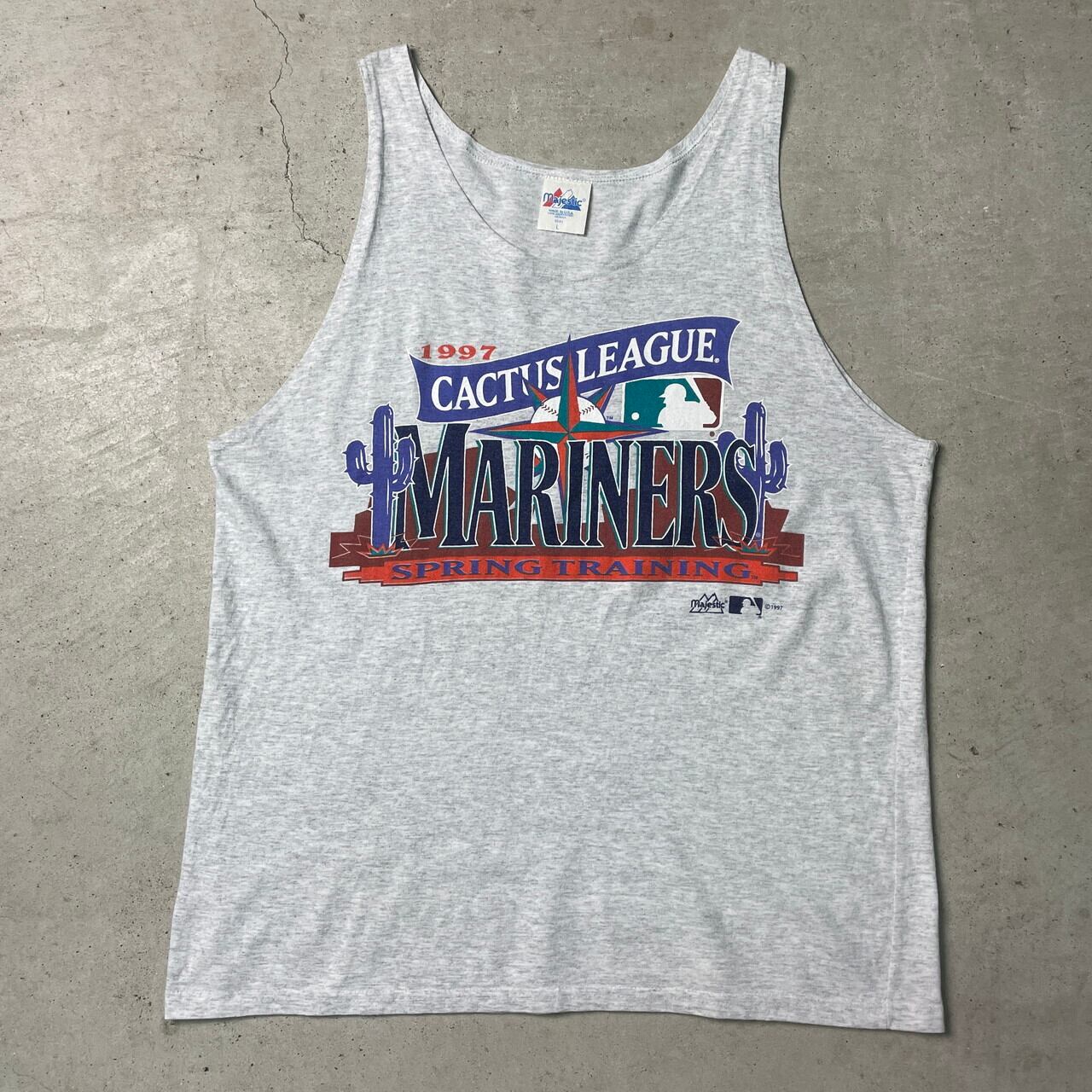 90s USA製 シアトル マリナーズ 野球 イチロー ゲームシャツ 90s majestic USA製 