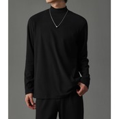 モックネック 長袖カットソー af0421