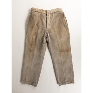 1930-40s "DCM" French Beige Heavy Corduroy Farmers Work Trousers