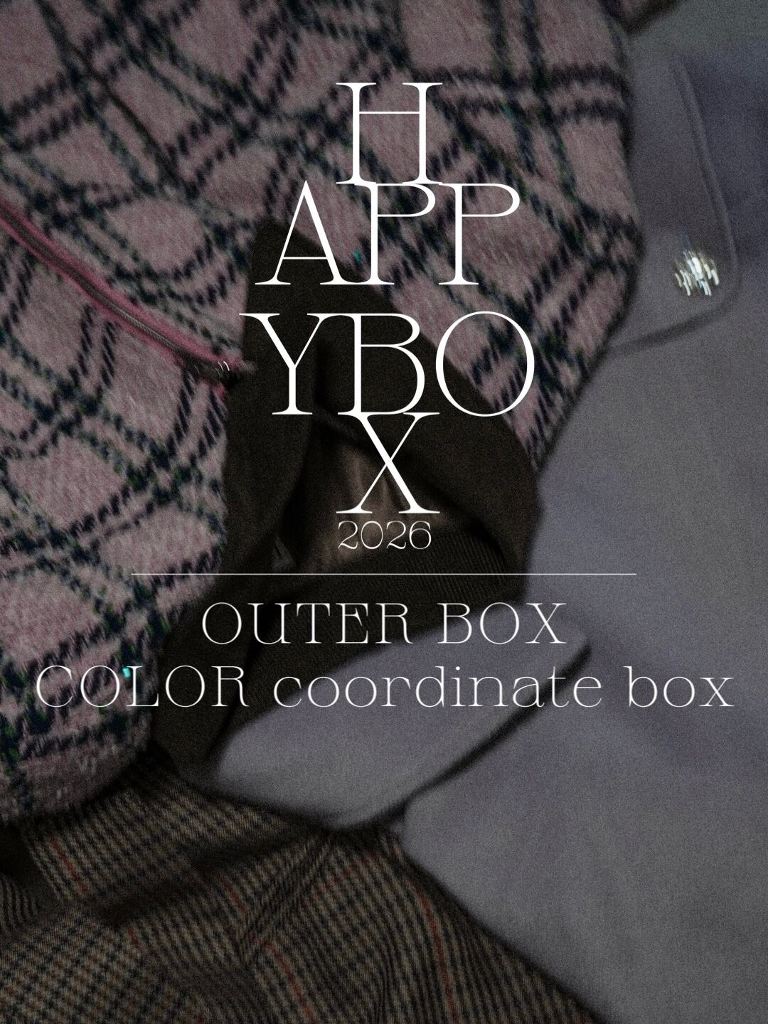 Outer Box 2025『COLOR COODINATE』BOX 【35,000】 | Katrin TOKYO