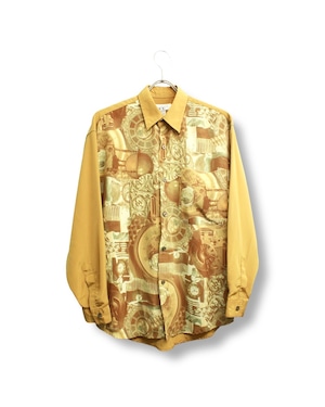 Art textile rayon shirt