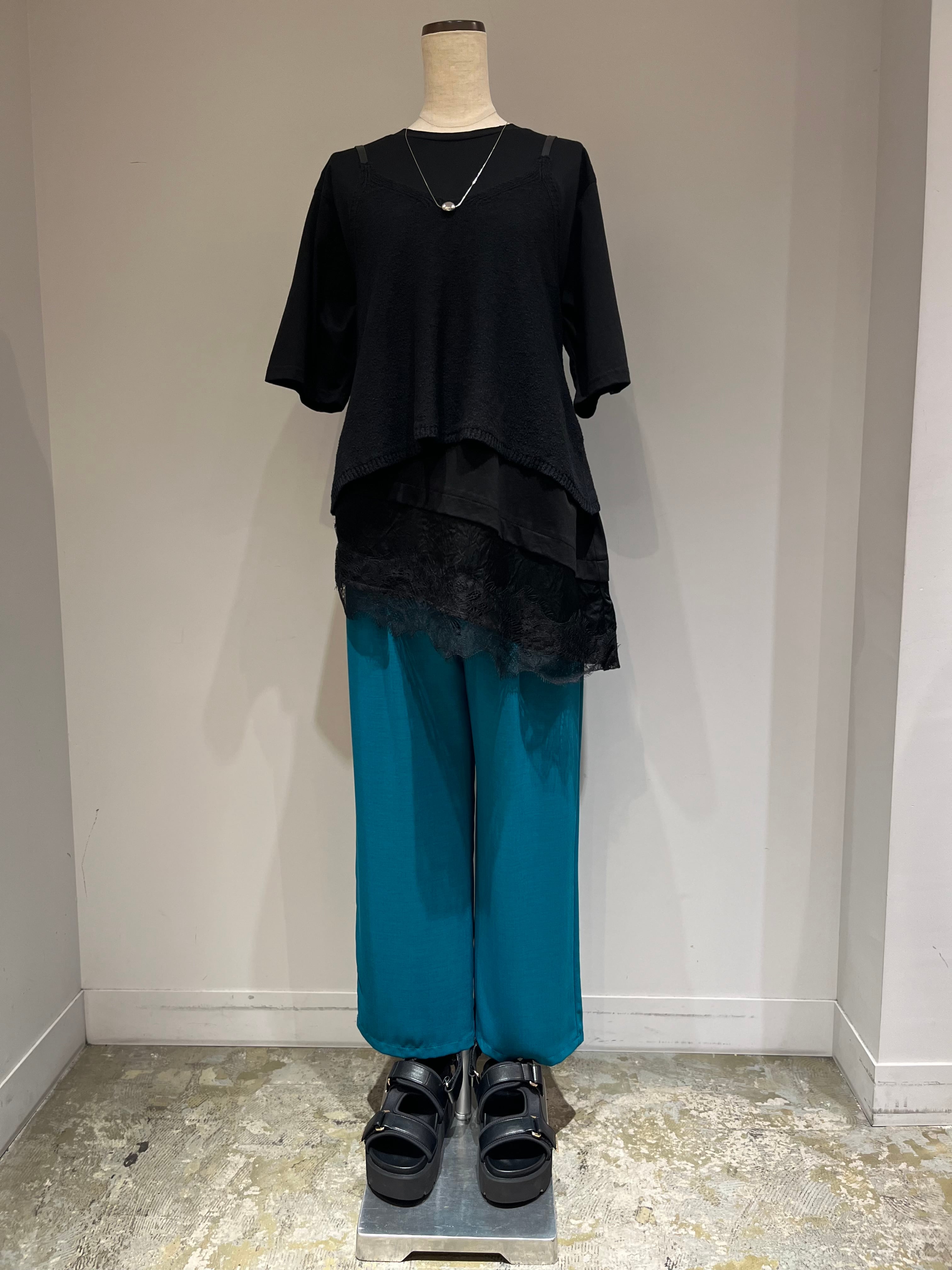 33°c】セットアップデニムリメイク風切り替えワンピース | blume LA gluck