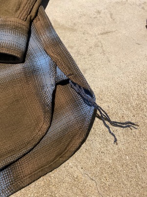 HOUSTON / OMBRER CHECK / ヴィエラシャツ / 41049