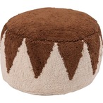 ラウンドスツール FAB-001BR FAB-001GY ビーズクッション クッション オットマン おしゃれ 軽量 可愛い コットン 発泡ビーズ 腰掛け リビング