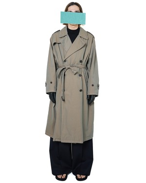 ssstein "VINTAGE TRENCH COAT〔KHAKI BEIGE〕"