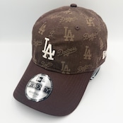 NEW ERA 9TWENTY/920 MLB Jacquard ロサンゼルス・ドジャース ブラウン