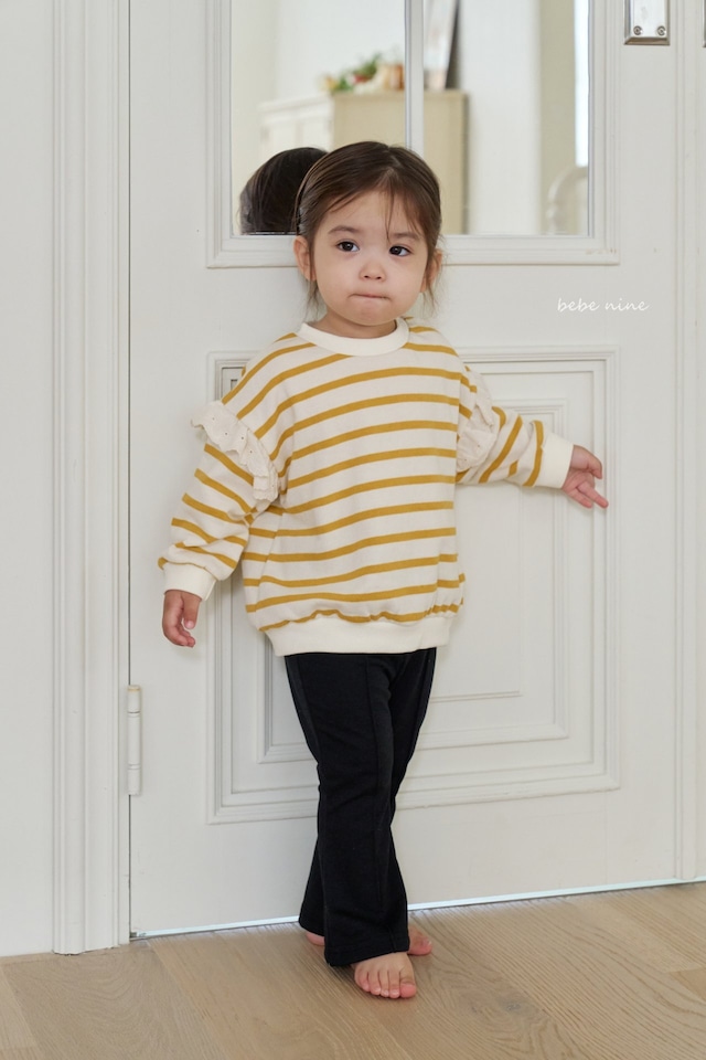 *即納* bebenine ボニーフリルスエット