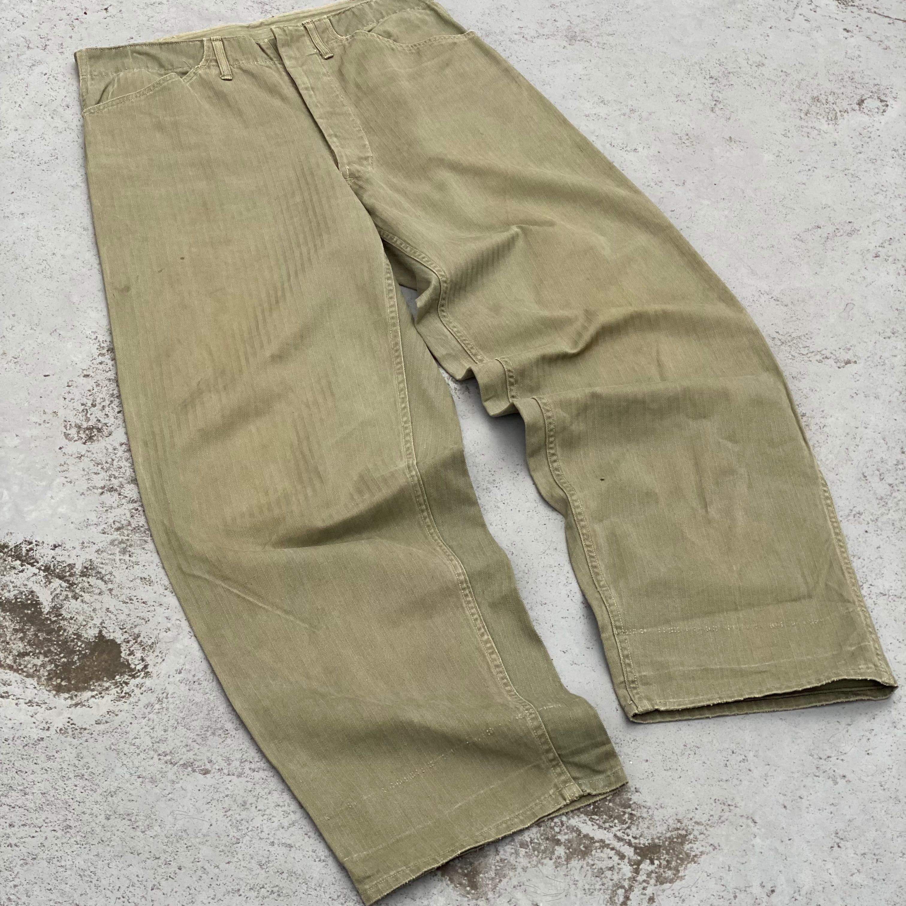 表記34】40's USMC P-41 H.B.T Pant | 下北沢SPiKe＆SPiCe