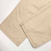 リネン混 PAGELO パジェロ タック パンツ 85/アイボリー メンズ