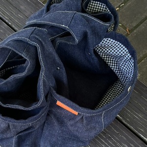 ...&デハロナキャリーバッグ　natural　メッシュ付き（Ｍ）OMO-DHRＭ-7003