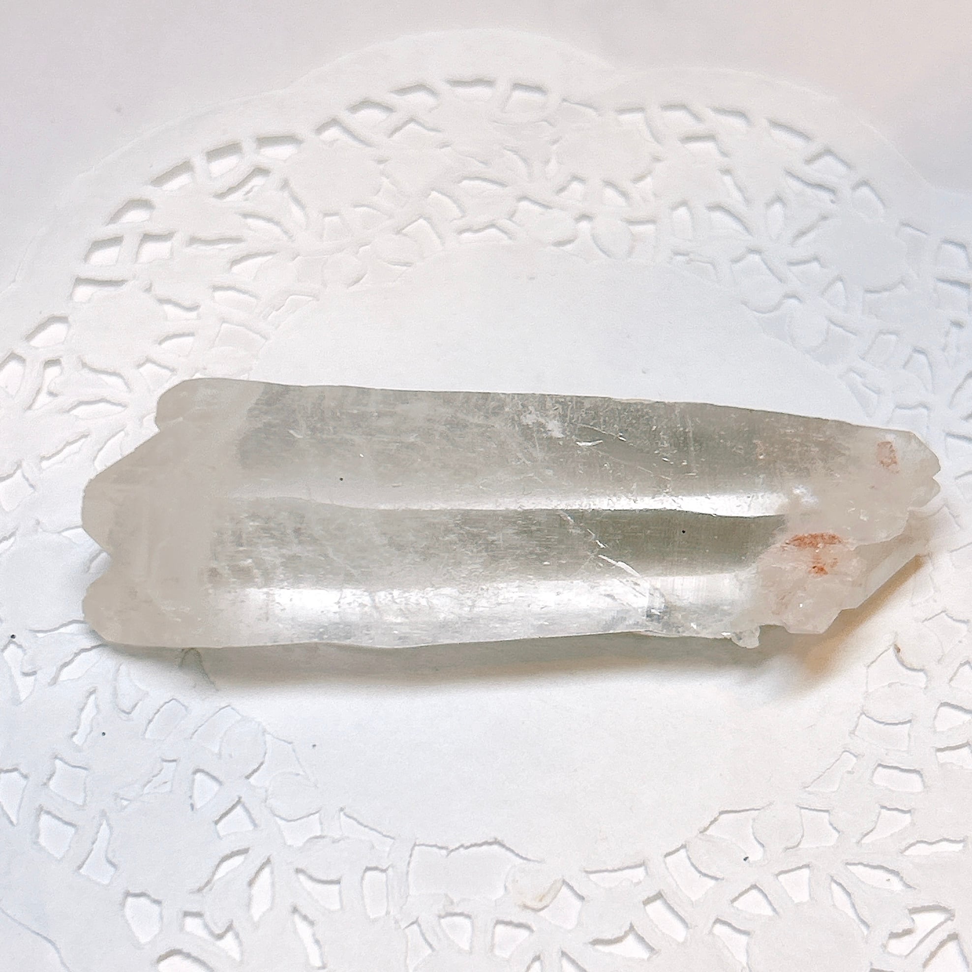 E18099】セルフヒールド 両錐 水晶 クォーツ ヒマラヤ水晶 ヒマラヤ産