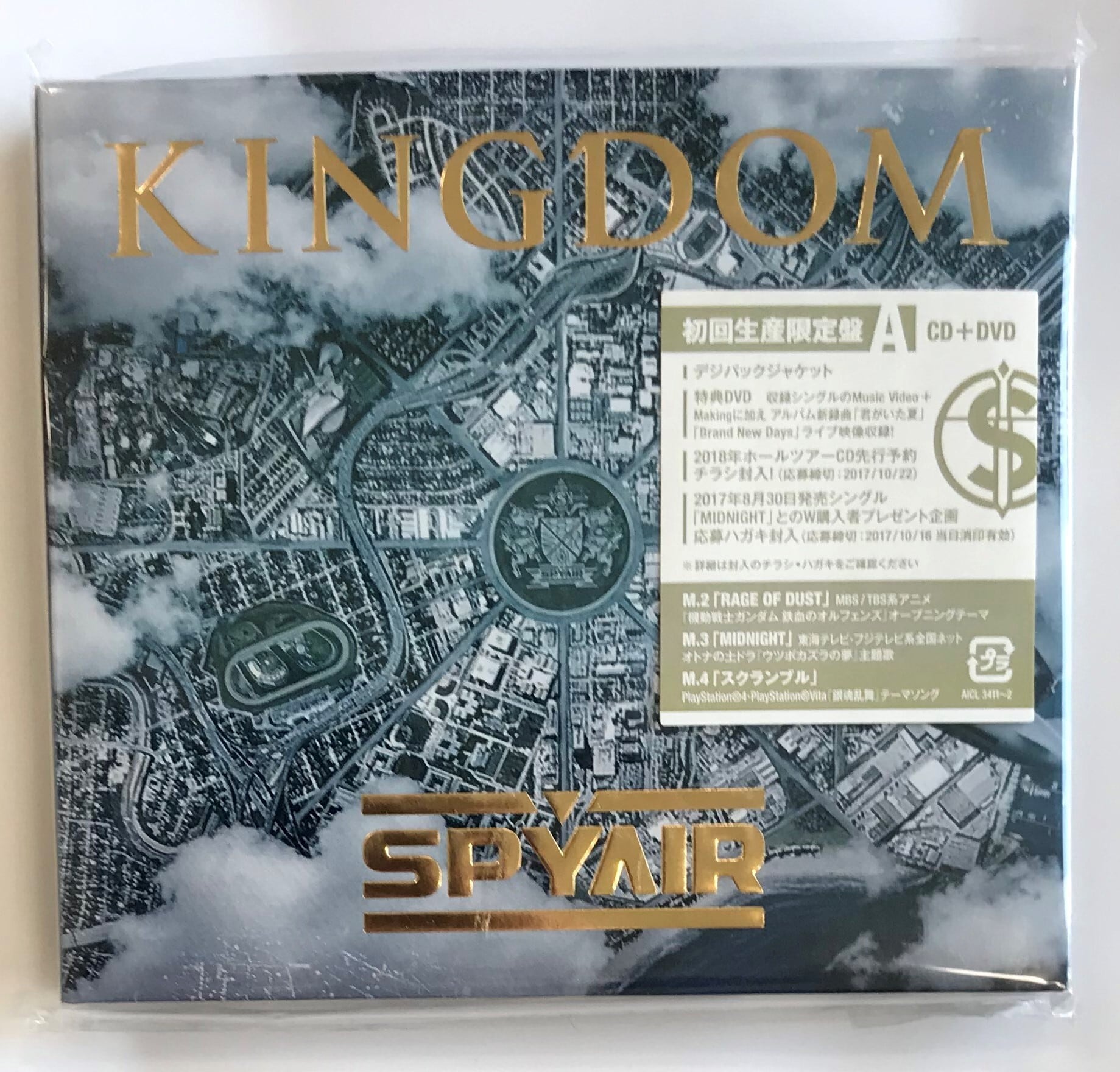 SPYAIR KINGDOM DVD