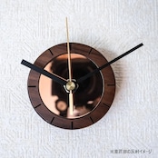 ちいさな掛け時計「銀河」/ウッド/黒針