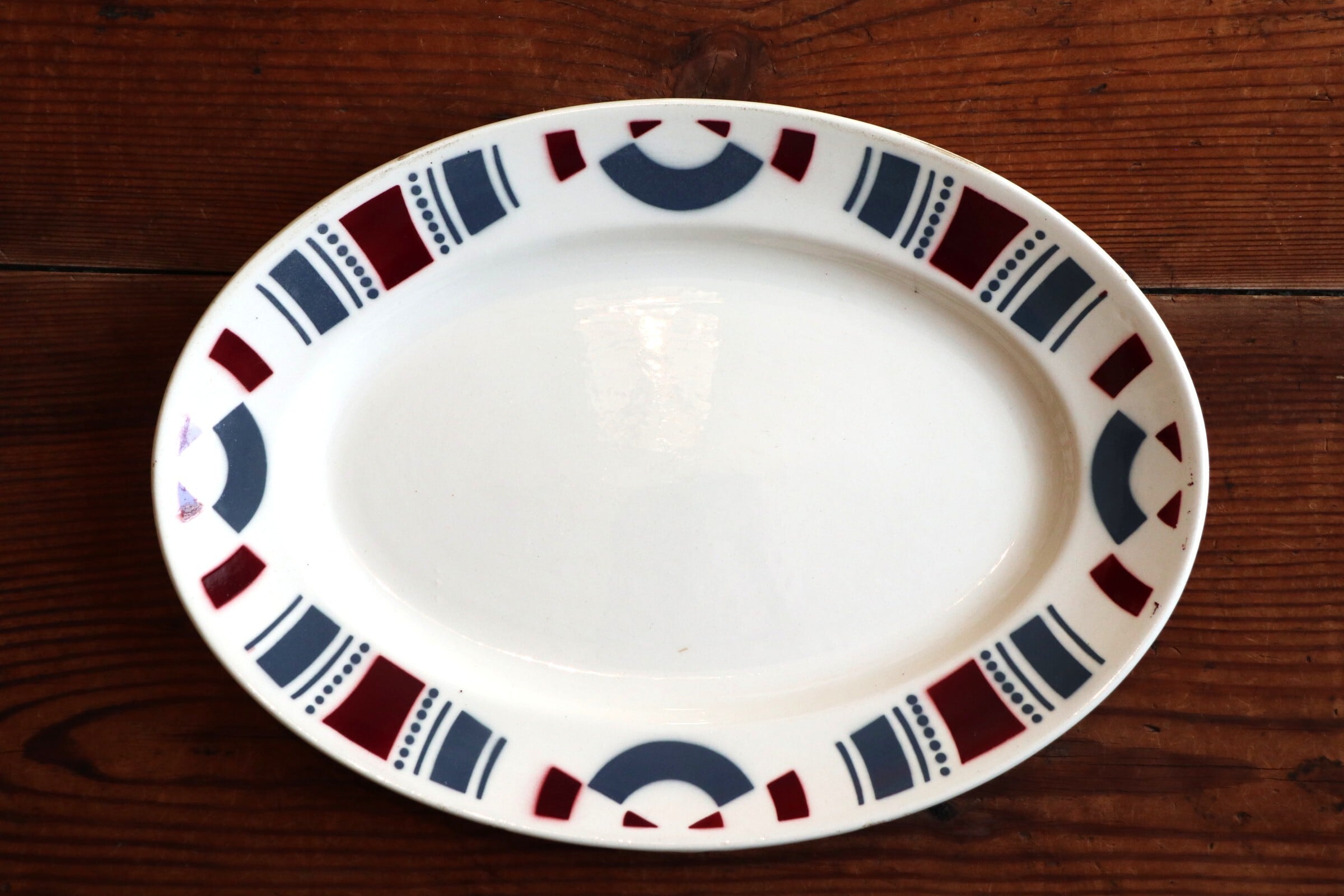 France Badonviller Le modèle “JAVA” オーバルプレート