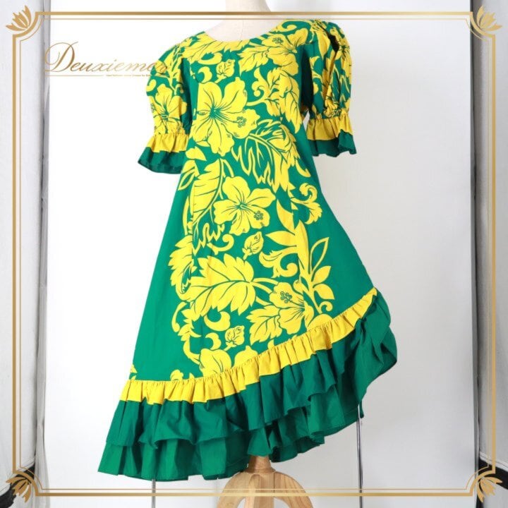  creations フラダンス ムームードレス T&L Muumuu Factory ムームー ハワイアン フラダンス ドレス T&L