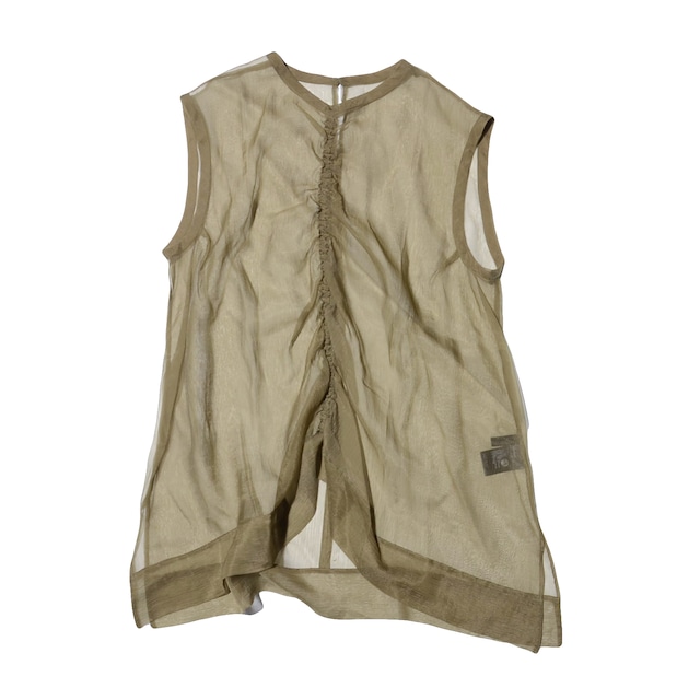 08sircus   　　Shear　sleeveless　pullover