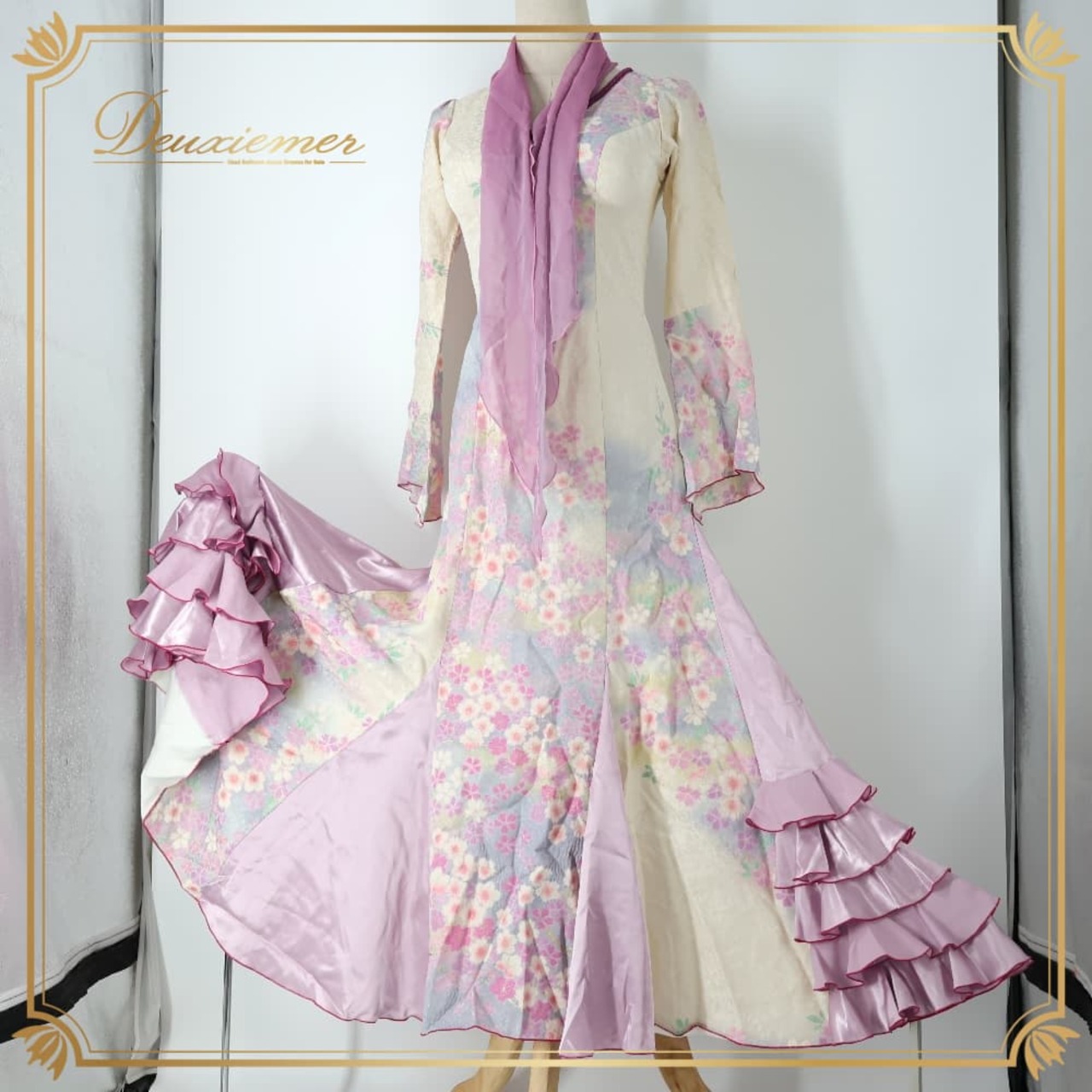 フラメンコ 衣装 Atelier Prima アトリエプリマ ドレス ワンピース ホワイト系 花 花柄 ボランテ フリル シージョ ピキージョ 白 紫 緑 かわいい 上品 長袖 ダンス衣装 イベント ステージ ラメ キラキラ パープル系 ピンク系 グリーン系 フラメンコドレス 白ドレス 花柄ドレス 長袖ドレス ステージ衣装 発表会衣装 舞台衣装 演奏会衣装 レッスン衣装 ダンスワンピース フリル袖 ラメ入り きらきら プリマドレス ボランテ風 ひらひら ピキージョ風 セット風 トップス風 アクセント 紫系
