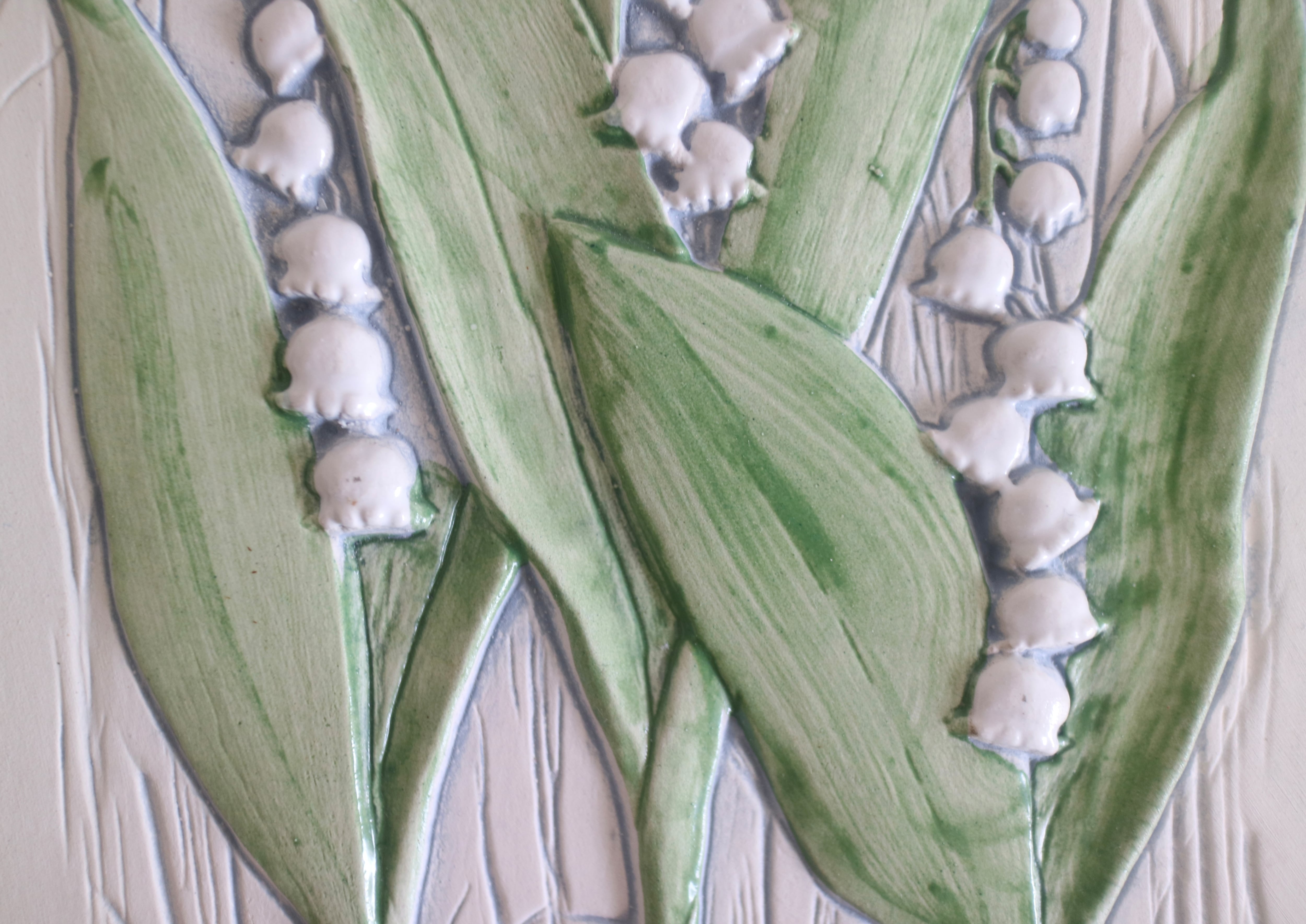 ジィガントフタ 陶板 スウェーデン/Jie gantofta/ジィ ガントフタ/陶板/ブルー花