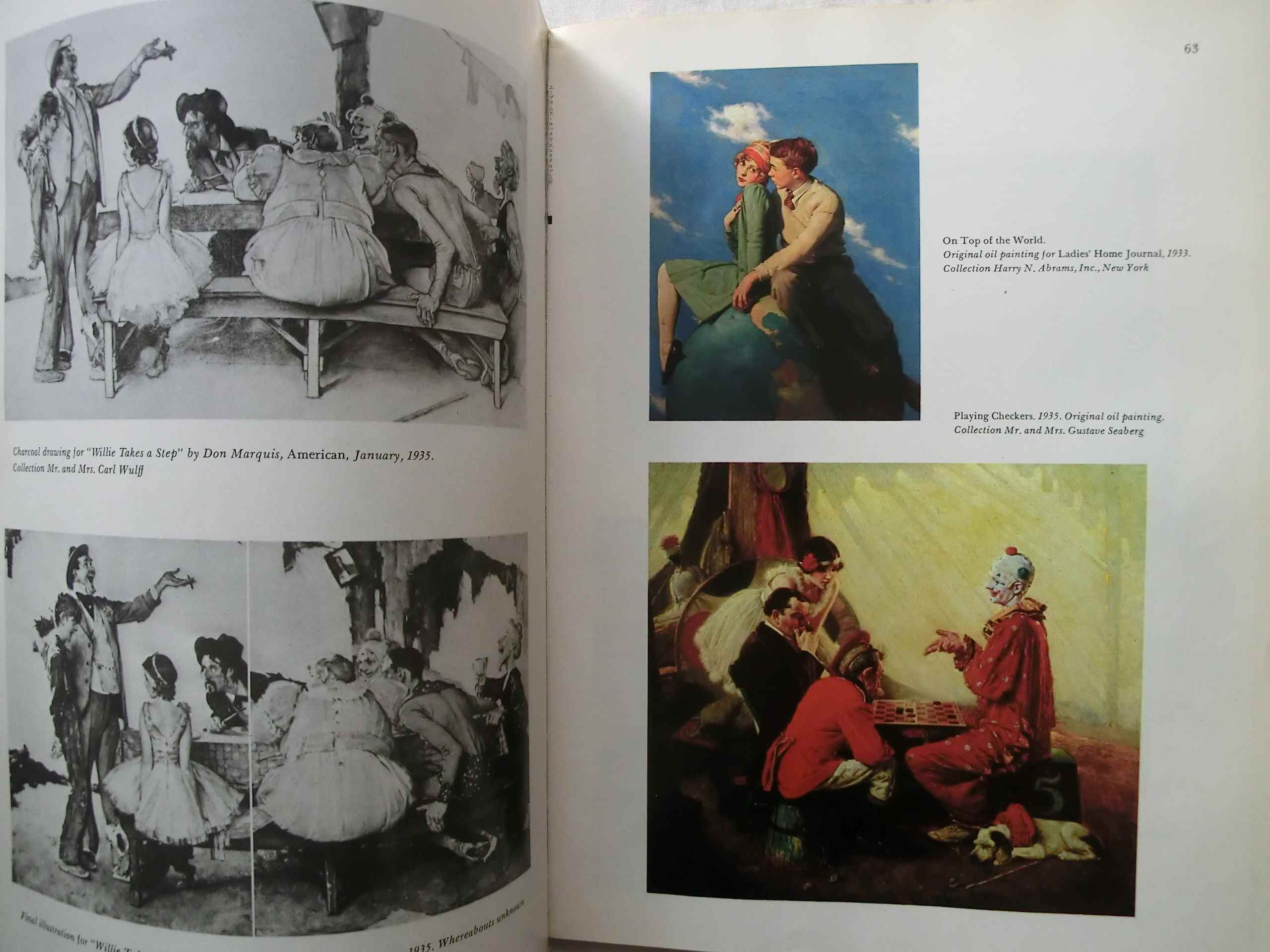 ノーマン・ロックウェル 画集 Norman Rockwell A Sixty Year
