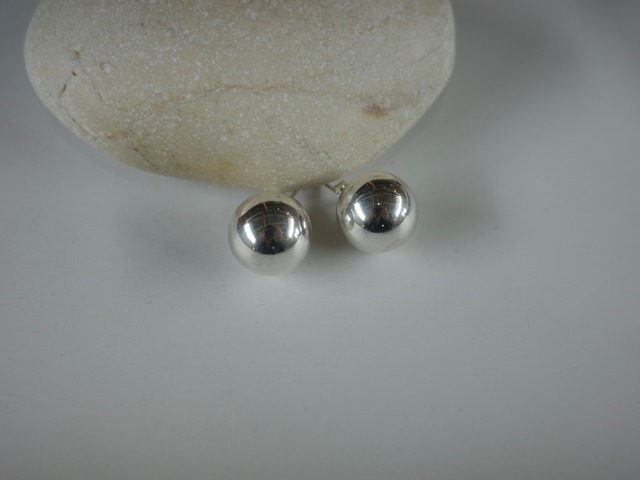 〈vintage silver925〉ball pierce