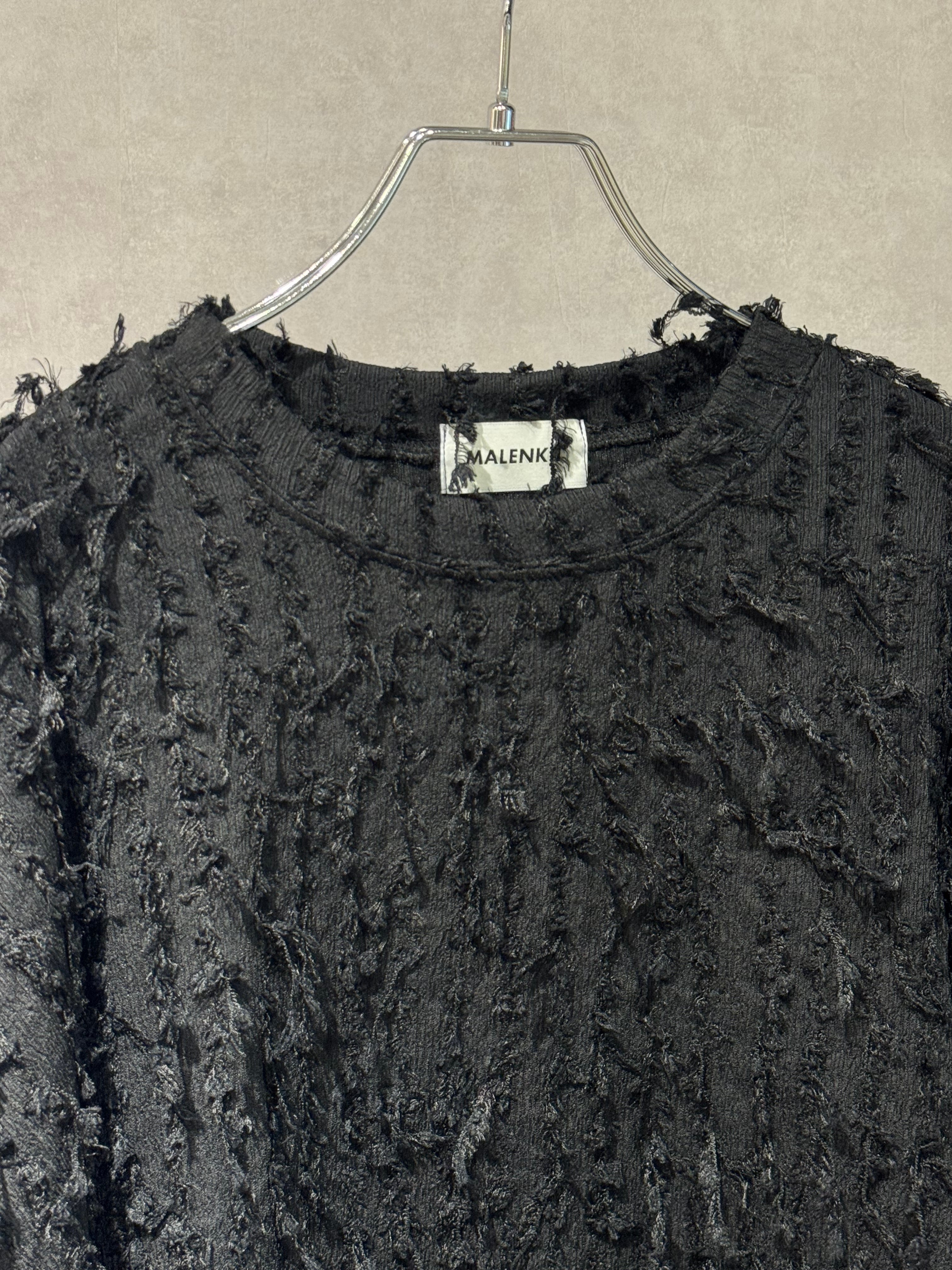 tassel shaggy pleats tops