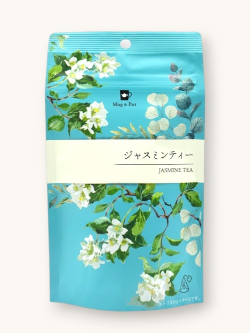 MUG＆POT　ジャスミンティー　ティーバッグ（茉莉花茶）2g×6個