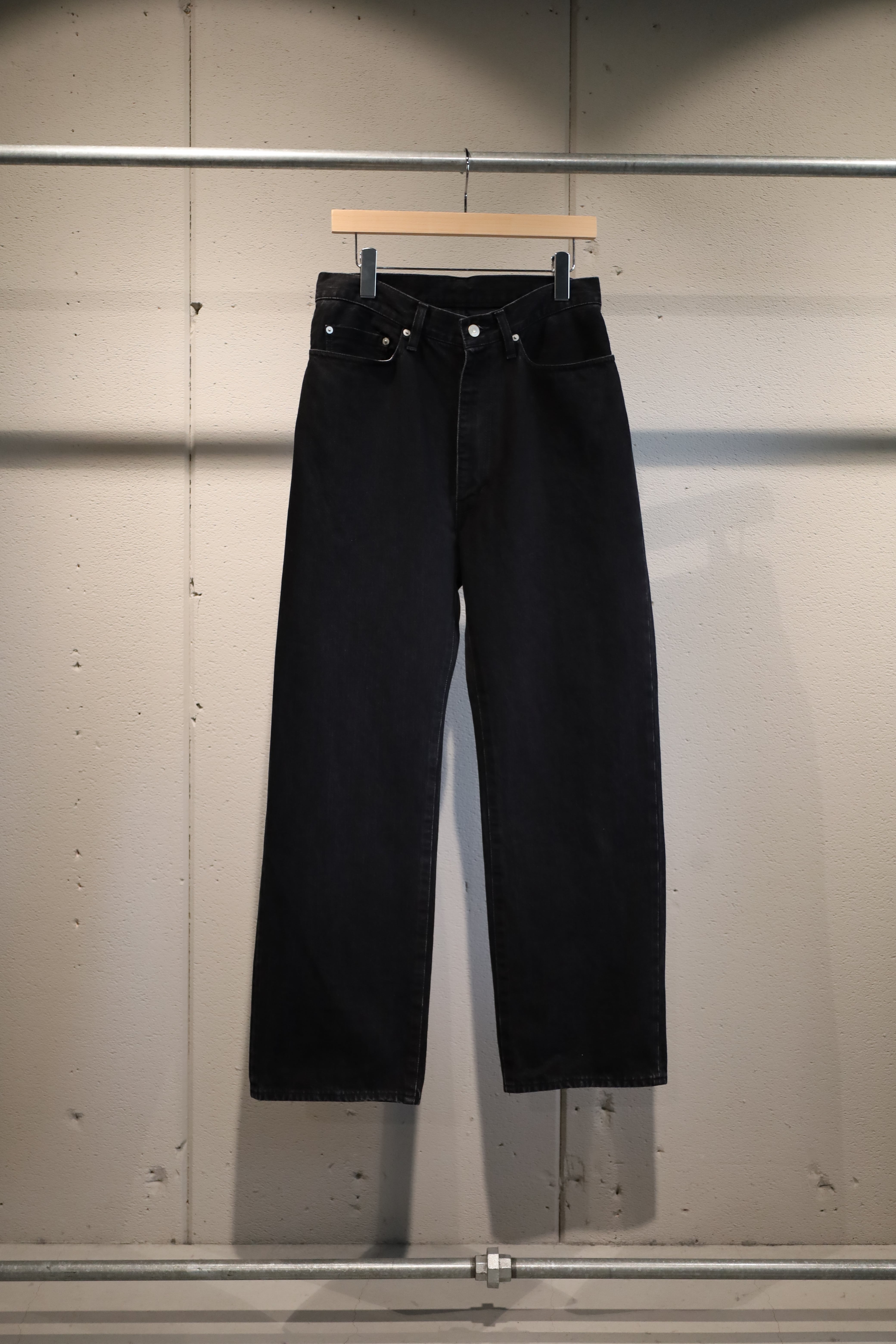CALM】BLACK SELVEDGE DENIM | CALM