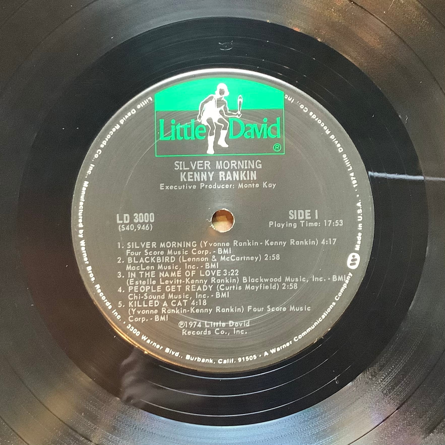 KENNY RANKIN / SILVER MORNING | Plastic Soul Records