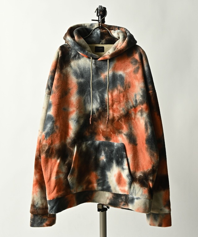 DEPROID Left-right asymmetry Color scheme hoodie (GRN/NAV) DP-218