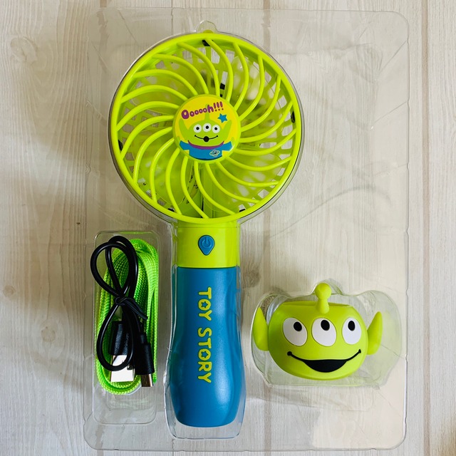 ディズニー 台座付ハンディファン エイリアン Qururi