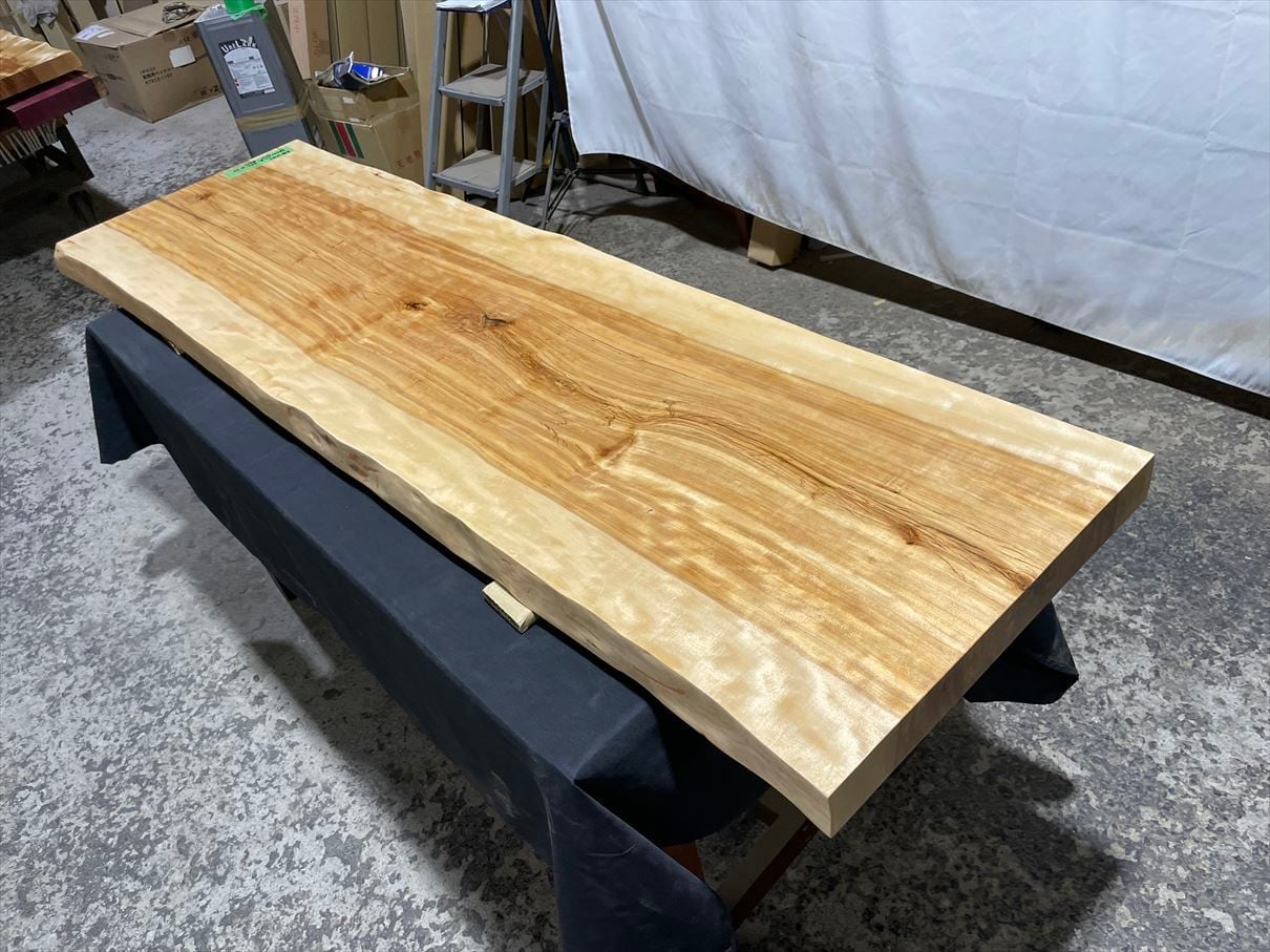 楓3985 メープル メイプル 一枚板無垢 乾燥材 1800x510 楓3985 メープル メイプル 一枚板無垢 乾燥材 1800x510
