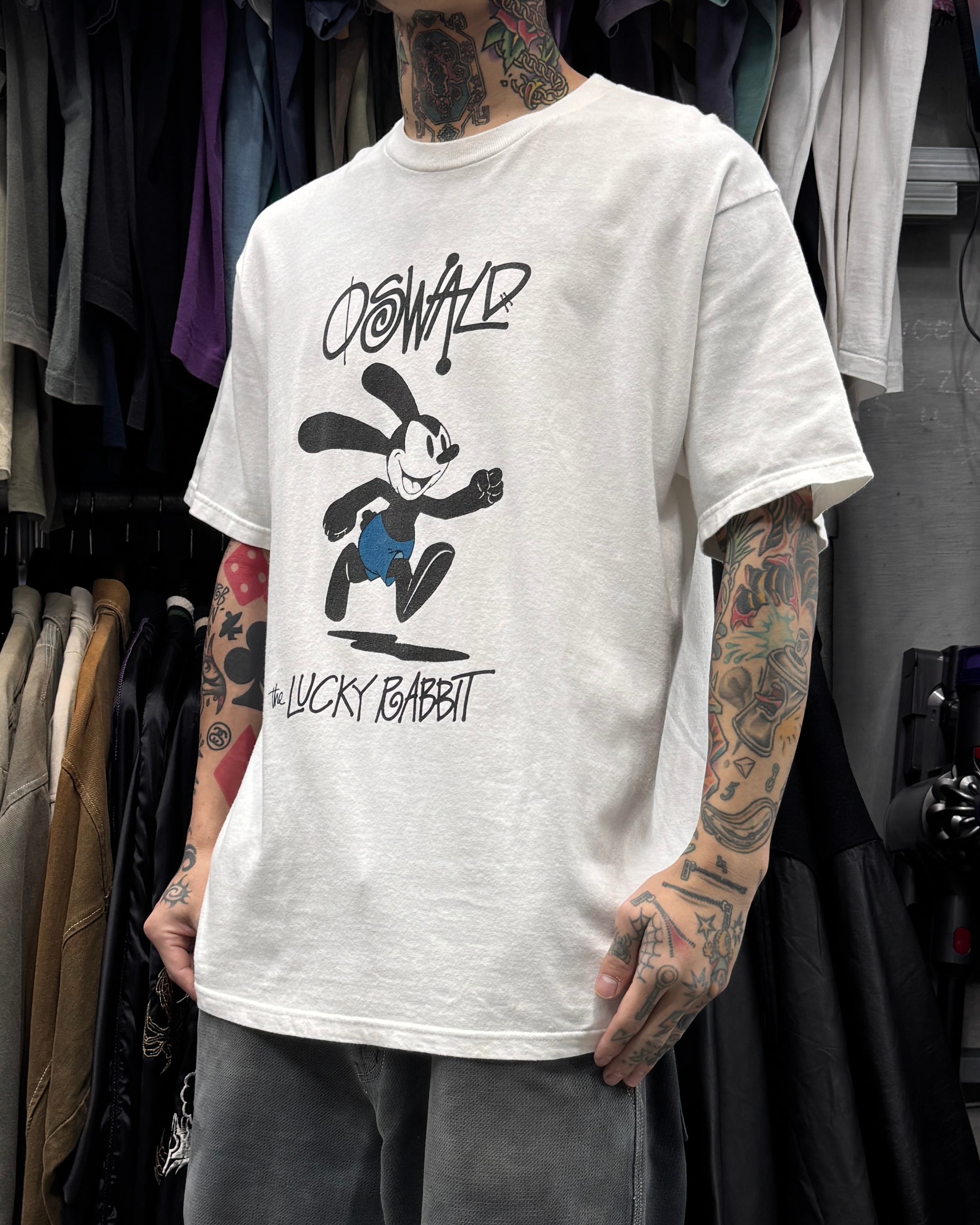 10's old stussy × Disney “OSWALD” Tee “オズワルド” 【高円寺本店