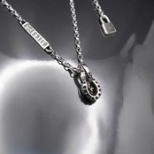 HORSESHOE : C #1 NECKLACE with GODSIZE® I.D. TAG / ホースシュー : C #1 ネックレス ゴッドサイズ® I.D.タグ