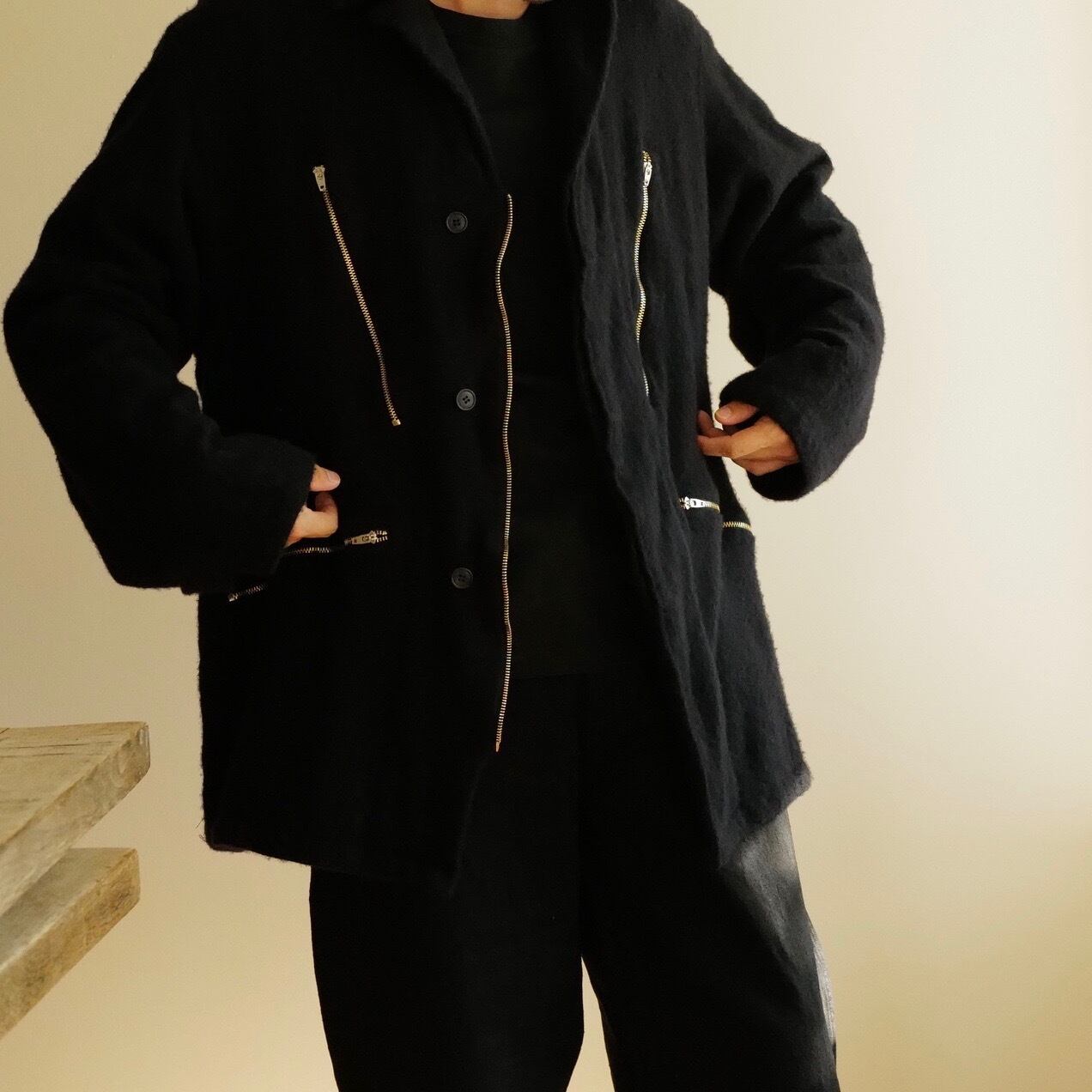 comoli 22AW WOOL MILITARY COAT みじか サイズ3