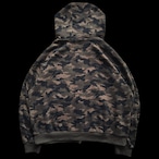 ESSENTIAL LOGO THERMAL ZIP HOODIE