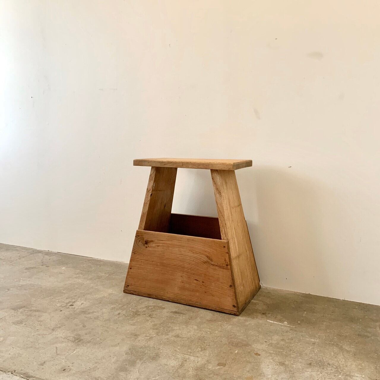 踏み台　古家具