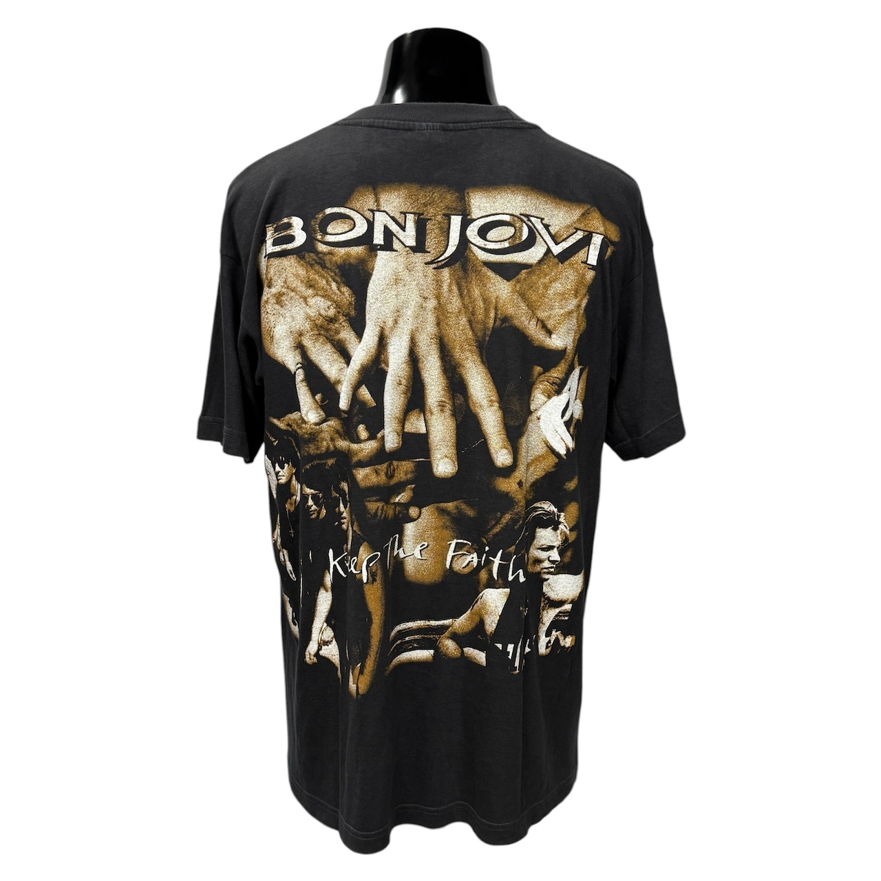 【BON JOVI】ボン・ジョヴィ "KEEP THE FAITH" 90's Vintage Tシャツ