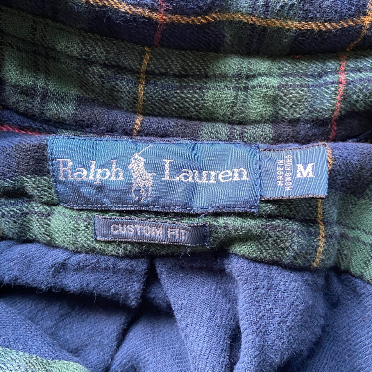 Ralph Lauren ラルフローレン 長袖 ライトネルシャツ タータンチェック