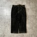30-40s Notre75 太畝コーデュロイ ブラック パンツ W35