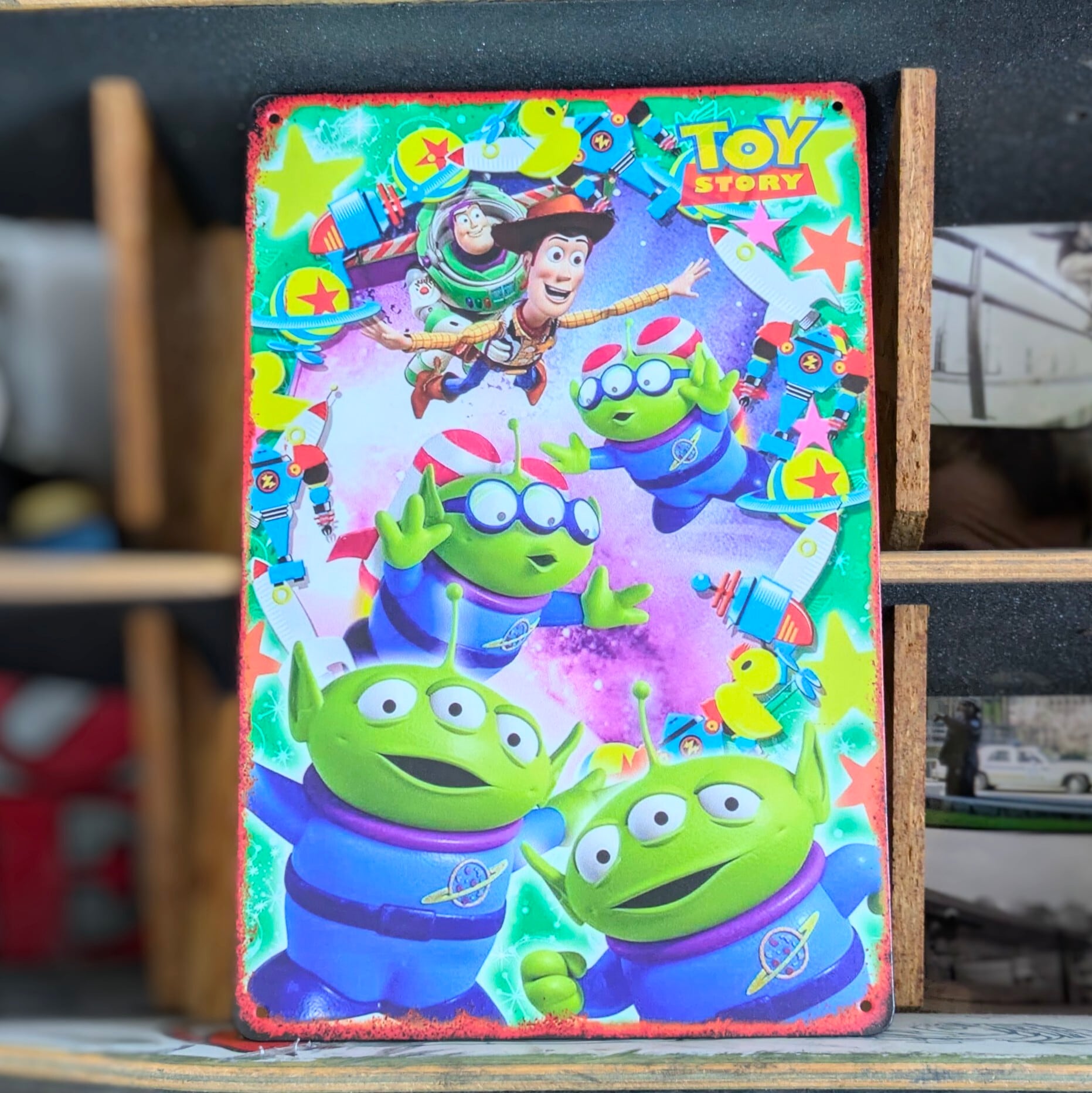 ♧送料無料！ちょうどいいブリキ看板【 TOY STORY（ トイ・ストーリー